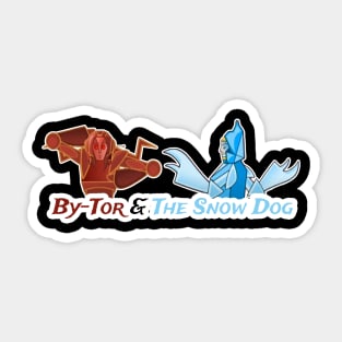 By-Tor and the Snow Dog Anime Sticker